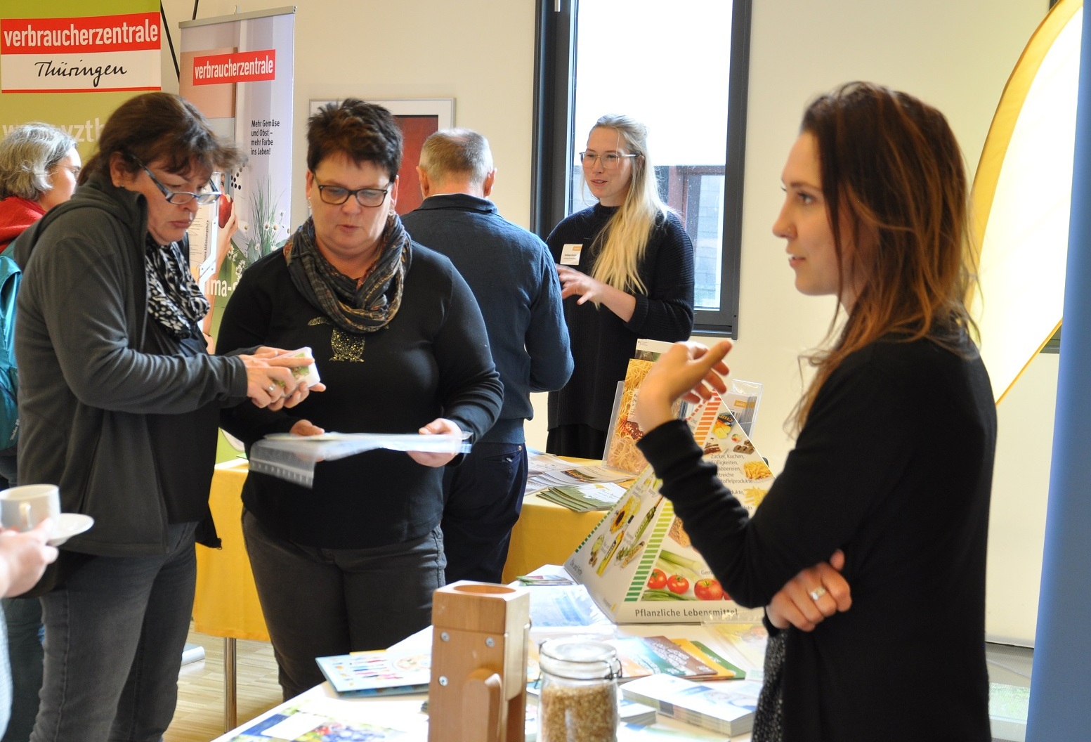 Markt der Möglichkeiten auf der Fachtagung 2018: austauschen, informieren, vernetzen