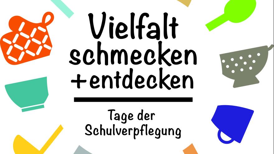 Logo der Aktionstage für die Schulverpflegung