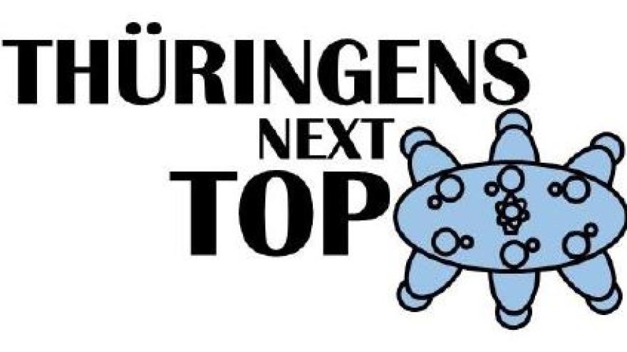 Logo Schriftzug "Thüringens next Top-Mensa"
